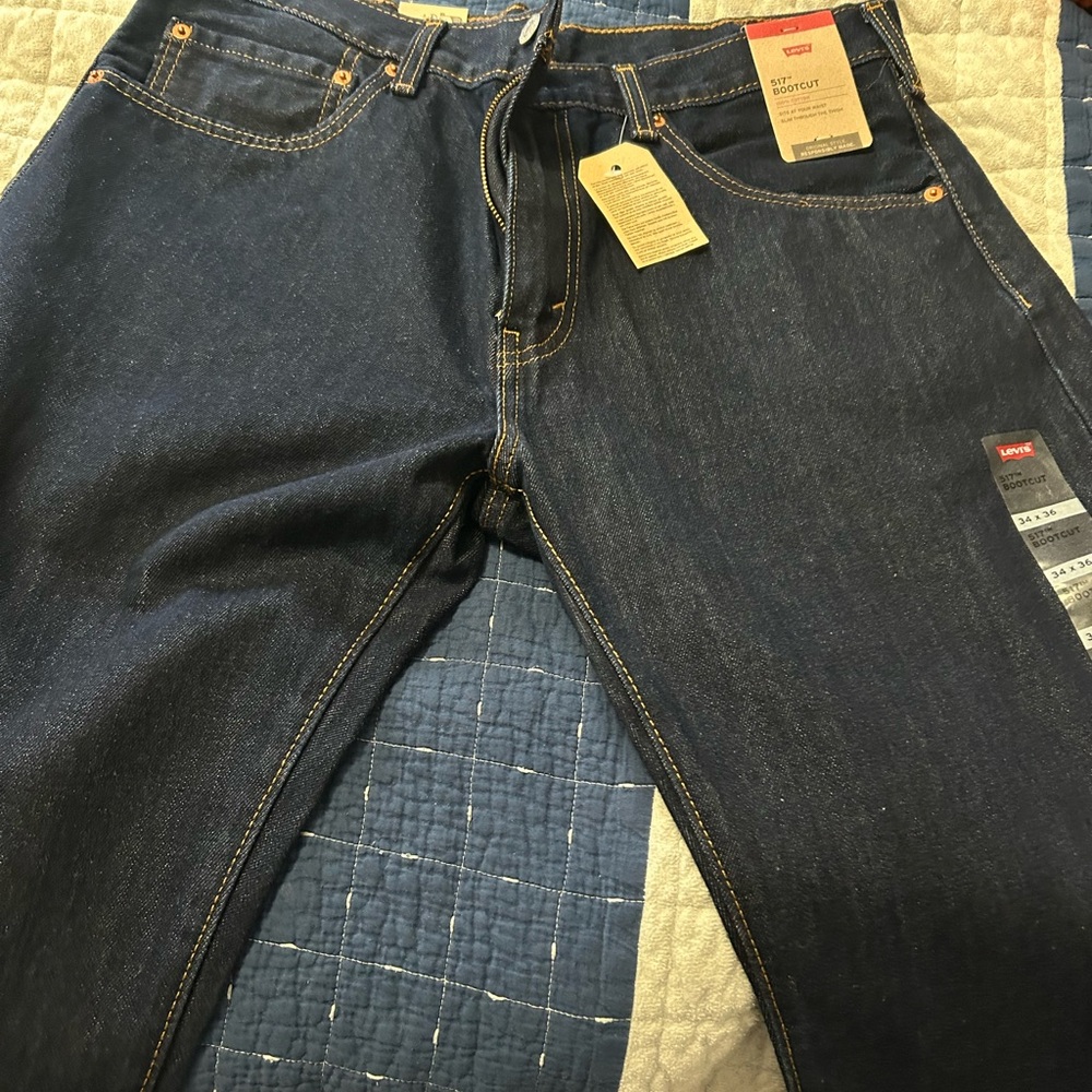 Men’s Levi’s 517 bootcut 34/36. NWT.